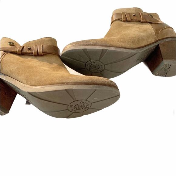 Bussola Reikiavik Taupe Suede Booties - Picture 5 of 10
